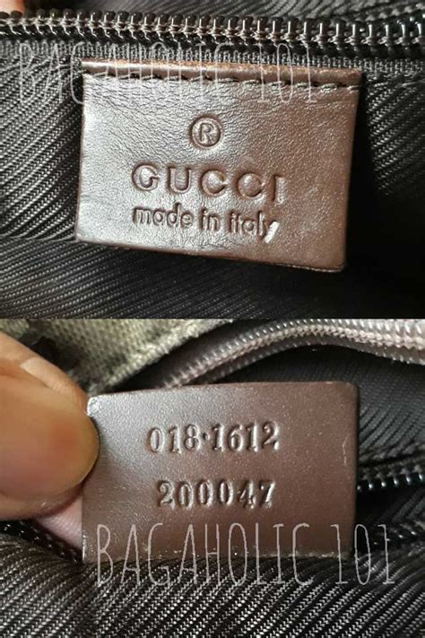 gucci come with plastic authentication card|vintage Gucci bags authenticity.